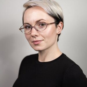 NEW Miu Miu MU01XV 12W1O1 Mauve Transparent Oval Unisex Eyeglasses VMU01X